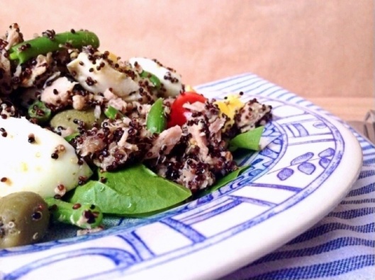 #quinoa#salad#healthy#dinner#00